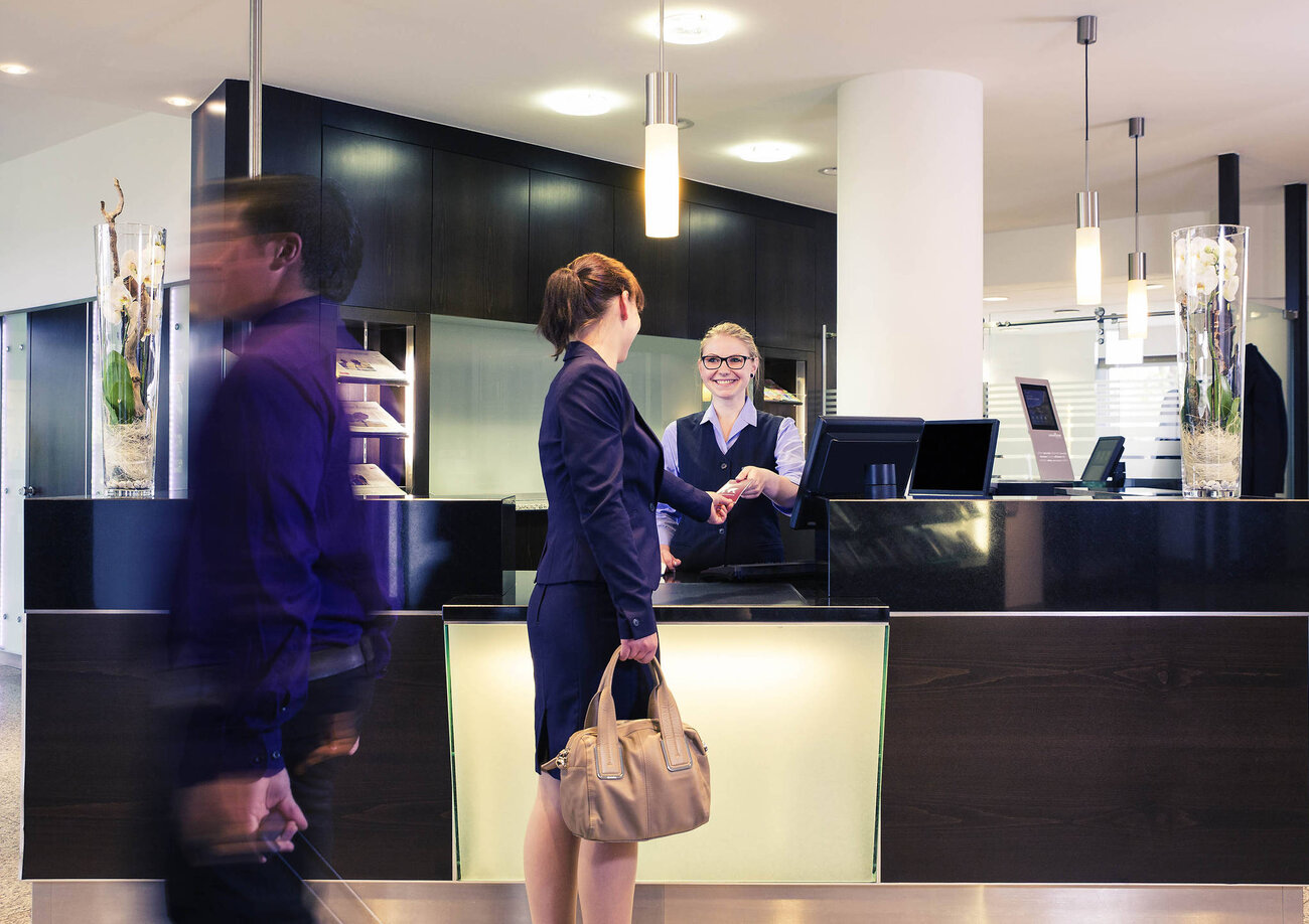 Übernachtungen im Mercure Kongress Hotel Dortmund - Rezeption