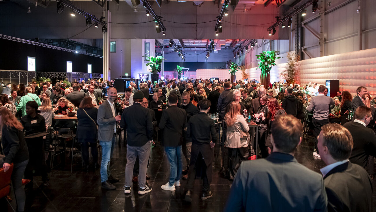 BOE Night 2025 in einem abgetrennten Bereich der Halle 3.