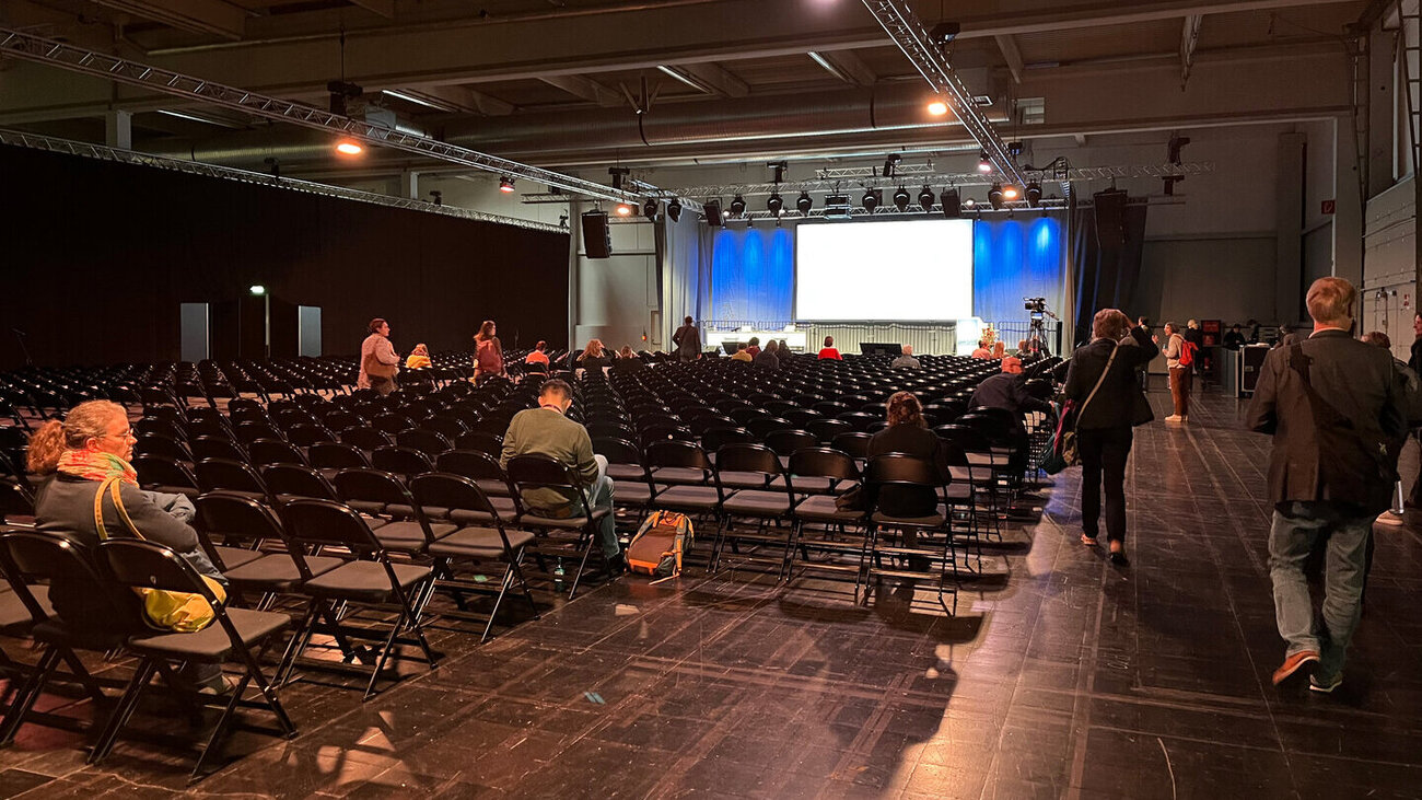 Plenum in Halle 5